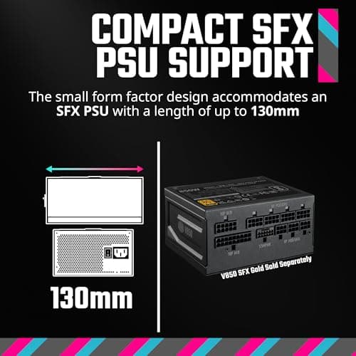 Cooler Master MasterBox NR200 Mini-ITX Desktop Black image