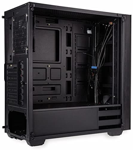 KOLINK STRONGHOLD ATX Mid Tower Black with Tinted Tempered Glass Side Panel and USB 3.2 Gen 1 Type-A and USB 2.0 Type-A Front Panel image