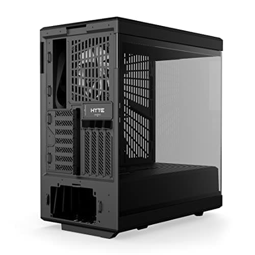HYTE Y40 ATX Mid Tower Black Tempered Glass image