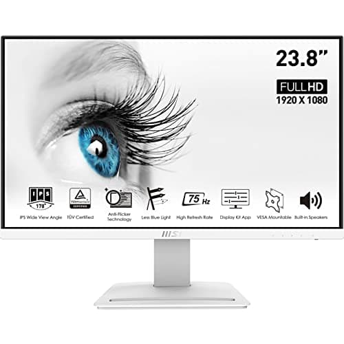 MSI Pro MP243W 23.8" 1080p 75Hz IPS Monitor image