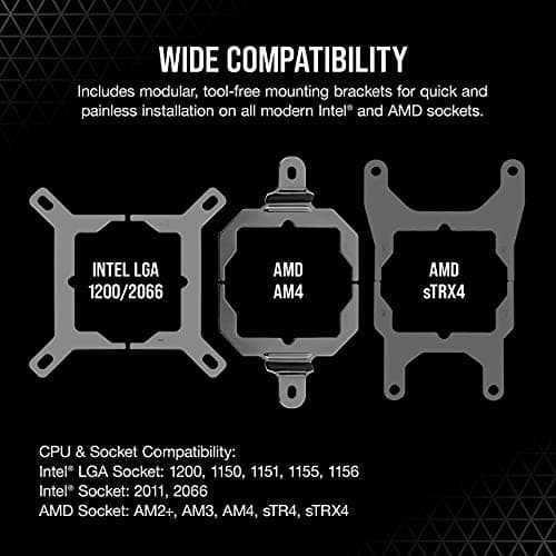 Corsair iCUE H170i ELITE CAPELLIX Water 420mm Black image