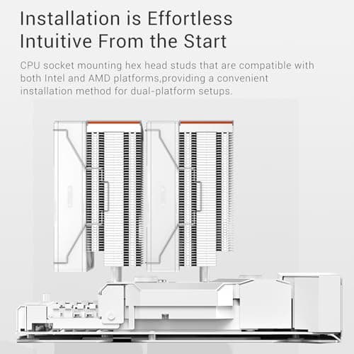PC Cooler RZ620 86.73 CFM Air 158mm White image