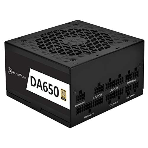 Silverstone DA650 Gold Black / White ATX 650W Fully Modular 80+ Gold Certified image