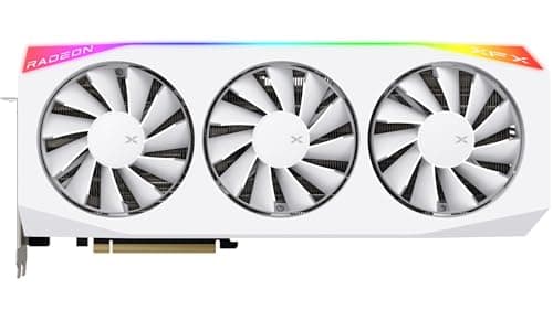 XFX Mercury OC Magnetic Air RGB Radeon RX 9070 XT 16GB GDDR6 White image
