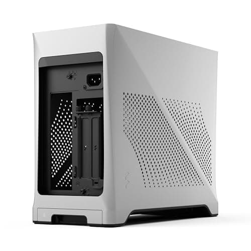 Fractal Design Era 2 Mini-ITX Tower Silver / Brown Mesh Side Panel, USB 3.2 Gen 2x2 Type-C USB 3.2 Gen 1 Type-A image