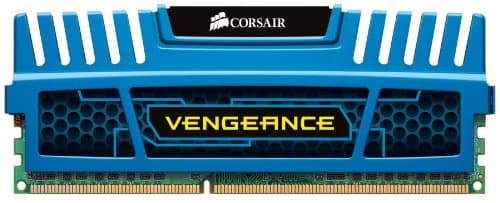 Corsair Vengeance Black / Blue DDR3-1600 CL9 8GB (2x4GB) image