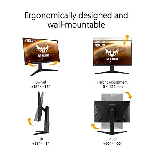 Asus TUF GAMING VG279QL1A 27" 1080p 165Hz IPS Monitor image