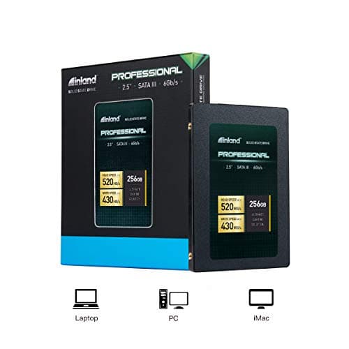 Inland Professional 256GB SSD 2.5" SATA 6.0 Gb/s image