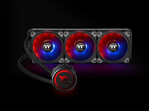 Thermaltake Floe DX RGB 360 TT Premium Edition 42.45 CFM Water 360mm Black / Gray image