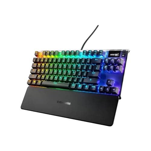 SteelSeries Apex 7 TKL RGB Wired Mechanical Gaming Keyboard (QX2 Red) image