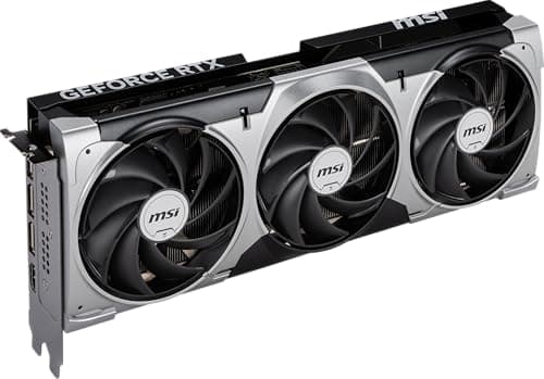 MSI VENTUS 3X OC GeForce RTX 5070 Ti 16GB GDDR7 Silver / Black image