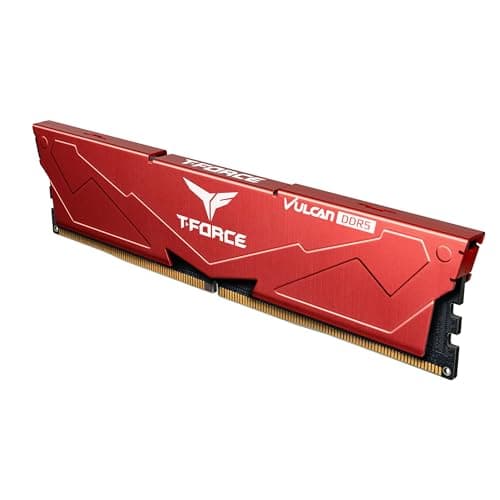 TEAMGROUP T-Force Vulcan Red DDR5-6000 CL38 64GB (2x32GB) image