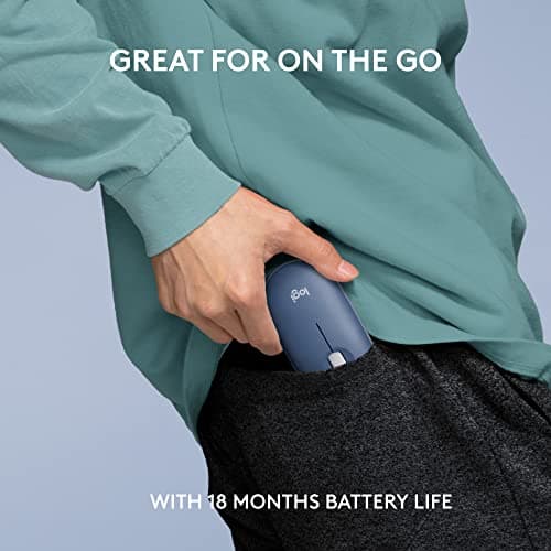 Logitech Pebble M350 Bluetooth/Wireless/Wired Optical Mouse image