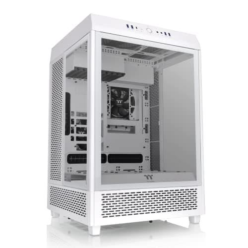 Thermaltake The Tower 500 ATX Mid Tower White Tempered Glass image