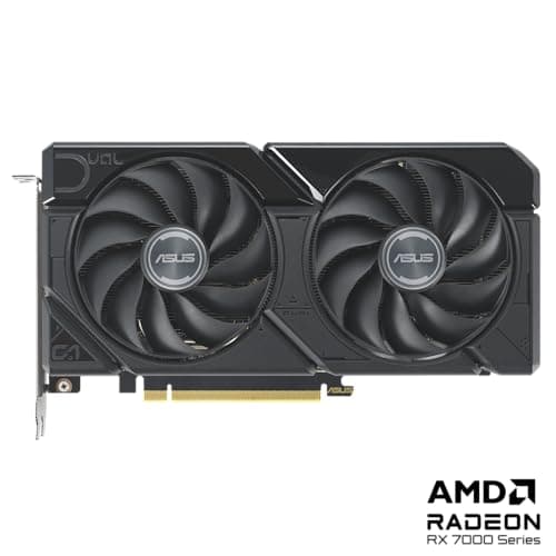 Asus DUAL OC Radeon RX 7600 XT 16GB GDDR6 Black image