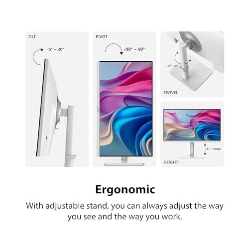 MSI Modern MD272UPHW 27" 4K 60Hz IPS Monitor image