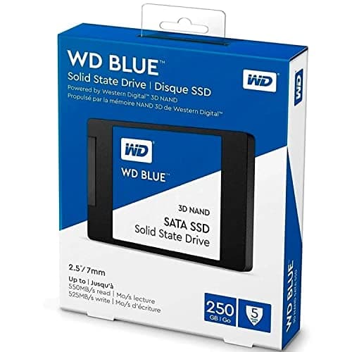 Western Digital Blue 250GB SSD 2.5" SATA 6.0 Gb/s image