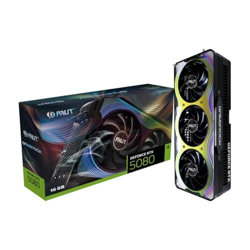 Palit GeForce RTX 5080 GameRock Black 16GB GDDR7 Black image