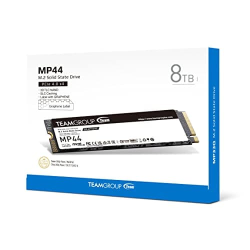 TEAMGROUP MP44 8TB M.2-2280 SSD PCIe 4.0 X4 NVMe image