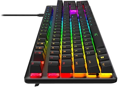 HP HyperX Alloy Origins RGB HyperX Aqua Wired Gaming Keyboard image