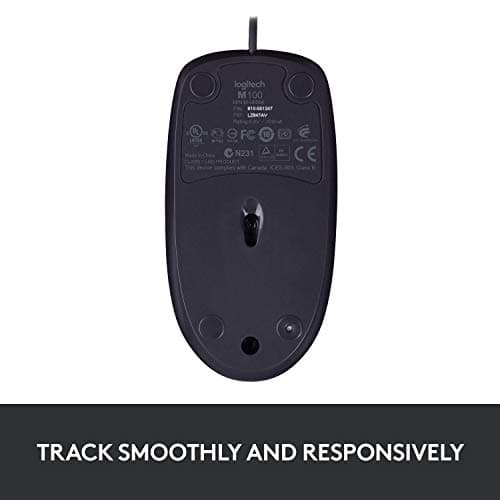 Logitech B100 Wired Optical Mouse image
