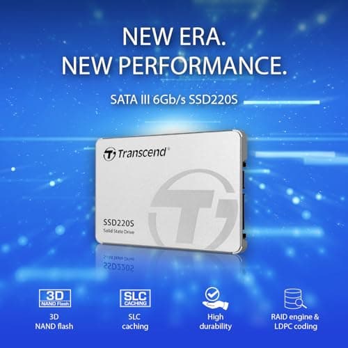 Transcend TS120GSSD220S 120GB SSD 2.5" SATA image