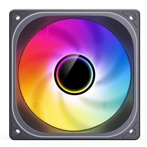 Jonsbo ZB-120B 120mm Black Addressable RGB PWM 65.26 CFM 1-Pack image