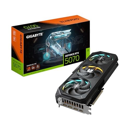 Gigabyte GeForce RTX 5070 GAMING OC Black 12GB GDDR7 main image