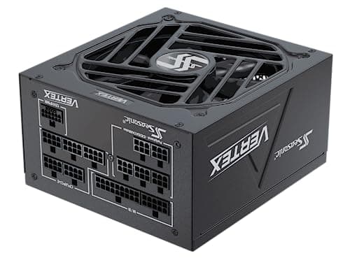SeaSonic VERTEX GX-850 Black / Silver 850W Fully Modular 80+ Gold Certified ATX image
