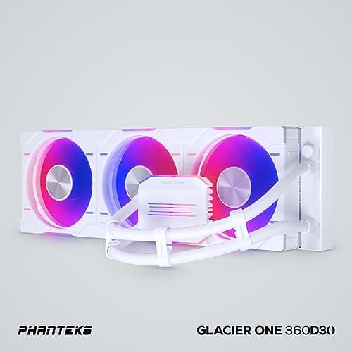 Phanteks GLACIER ONE D30 Water 360mm White image