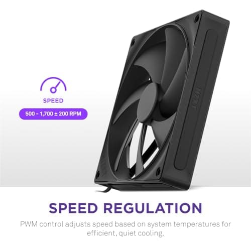 NZXT F120P (2024) 120mm Black PWM image