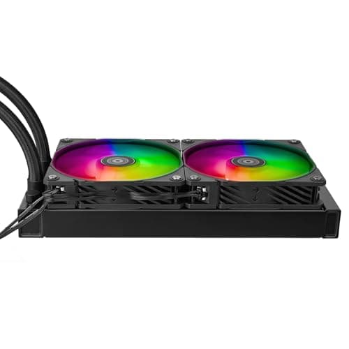 Silverstone NovaPeak Water 240mm ARGB 75.74 CFM Black image