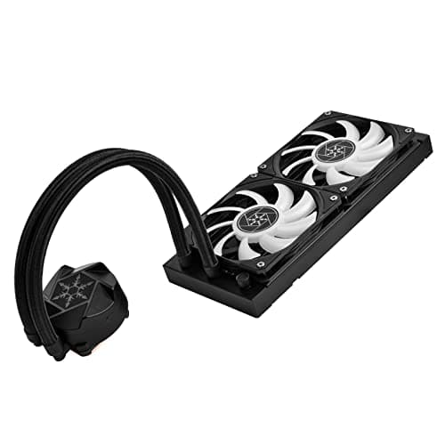 Silverstone VIDA Water 240mm SLIM 66.83 CFM Black image