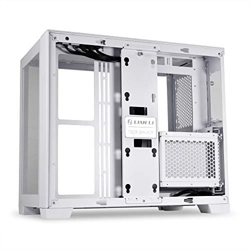 Lian Li O11 Dynamic Mini ATX Mid Tower Snow Edition Tempered Glass Side Panel image