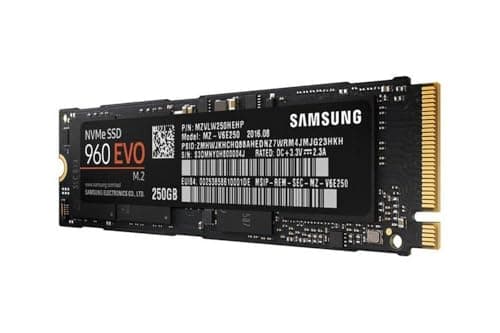 Samsung 960 Evo 250GB SSD M.2-2280 PCIe 3.0 x4 NVMe image