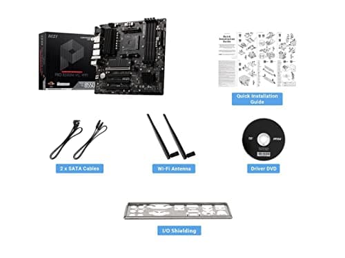 MSI B550 PRO B550M-VC WIFI AM4 DDR4 Micro ATX image