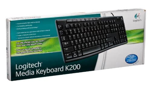 Logitech K200 Wired Standard Keyboard image