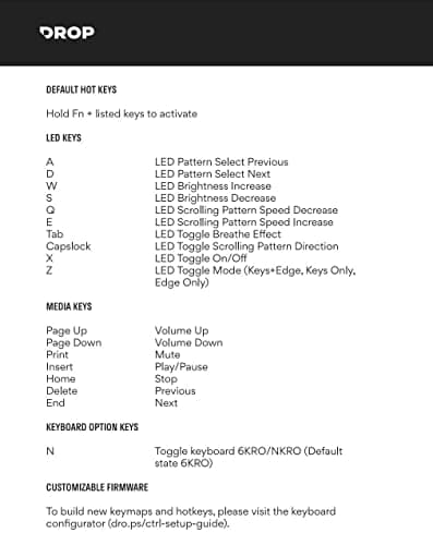DROP CTRL RGB Wired Mechanical Gaming Keyboard image