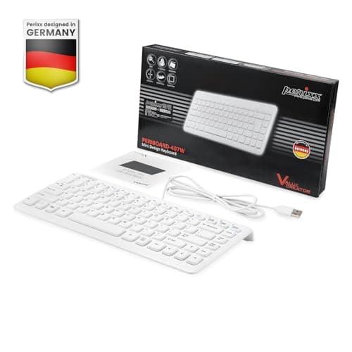 Perixx PERIBOARD-407W Mini Wired Keyboard image