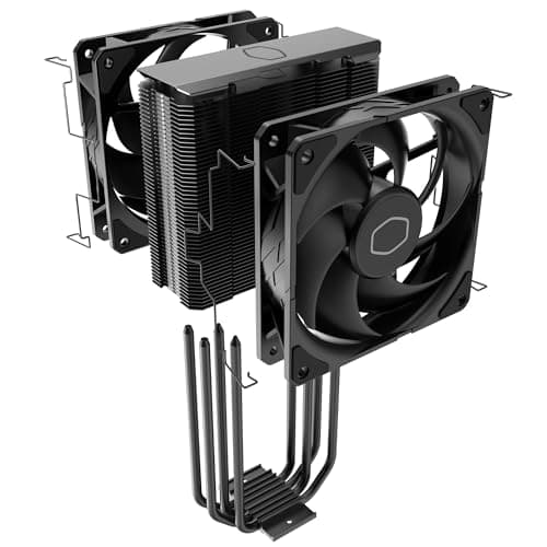 Cooler Master Hyper 212 Black X Duo Air 152mm Black image