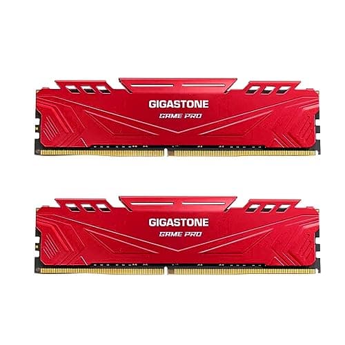 GIGASTONE Game PRO 16GB Kit (2x8GB) DDR4 3600 MHz CL18 RED image