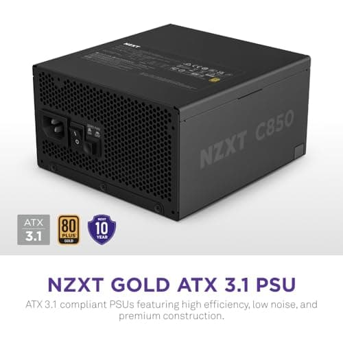 NZXT C850 (2024) Black 850W Fully Modular 80+ Gold Certified image