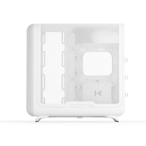 HYTE X50 ATX Mid Tower White with Tempered Glass Side Panel and USB 3.2 Gen 2x2 Type-C / USB 3.2 Gen 1 Type-A Front Panel image