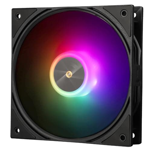 Thermalright TL-P12-S 120mm Black / White PWM Addressable RGB image