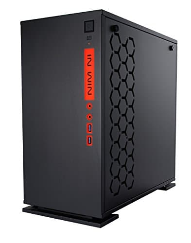InWin 301 Black Tempered Glass Premium Micro-ATX Mini-ITX Tower Gaming Computer Case image