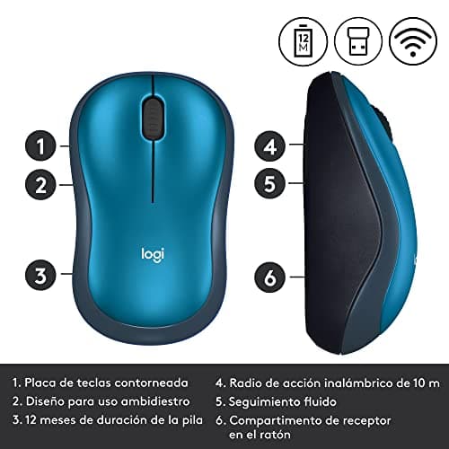 Logitech M185 Wireless Optical Mouse image