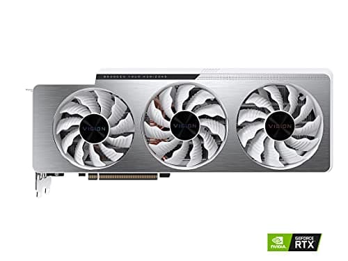 Gigabyte GeForce RTX 3070 Ti Vision OC 8GB GDDR6X White / Silver image