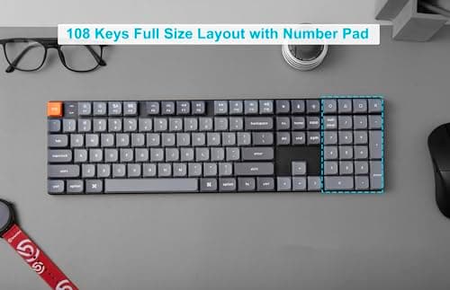 Keychron K5 Max RGB Bluetooth/Wireless/Wired Standard Keyboard image