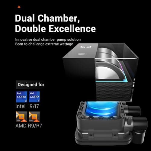 PC Cooler DS360 Water 360mm 86.73 CFM Black image