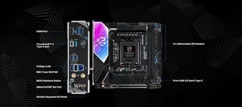 ASRock B860I Lightning WiFi LGA1851 DDR5 Mini ITX image